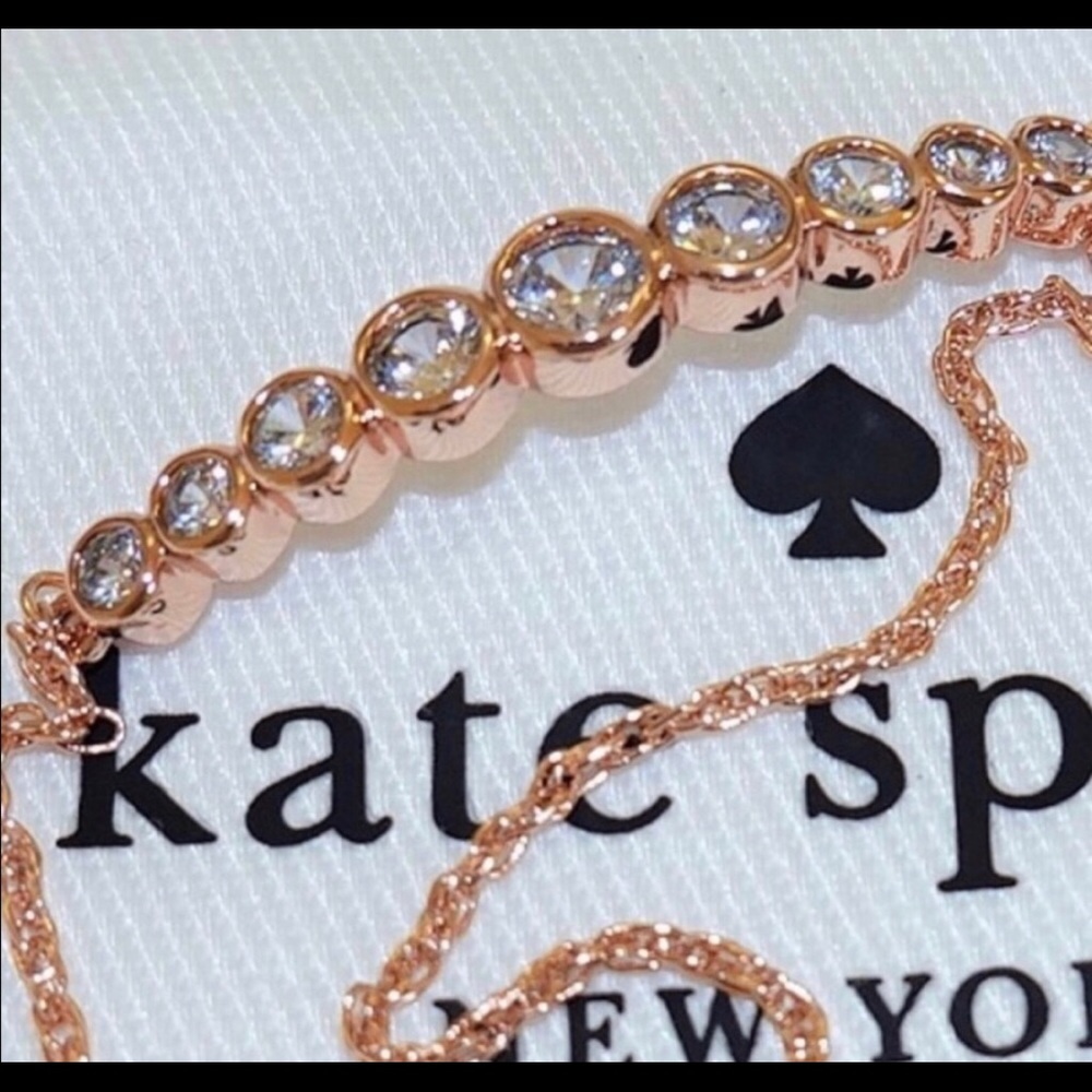 NWT Kate Spade Rose gold necklace
